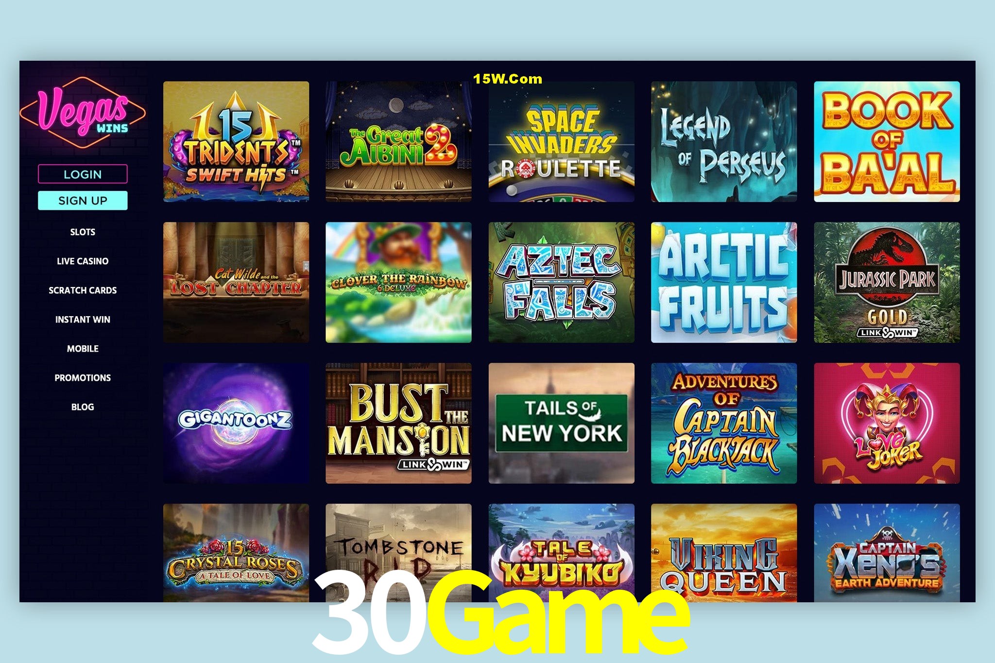 Statistics 30Game